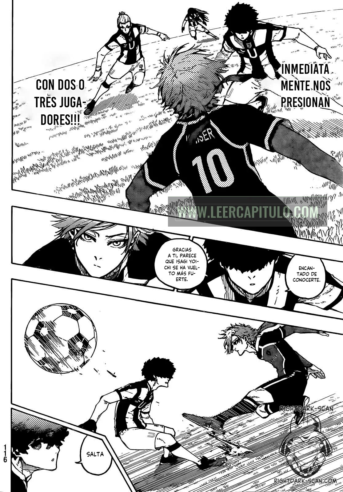 Read Blue Lock es Manga Online