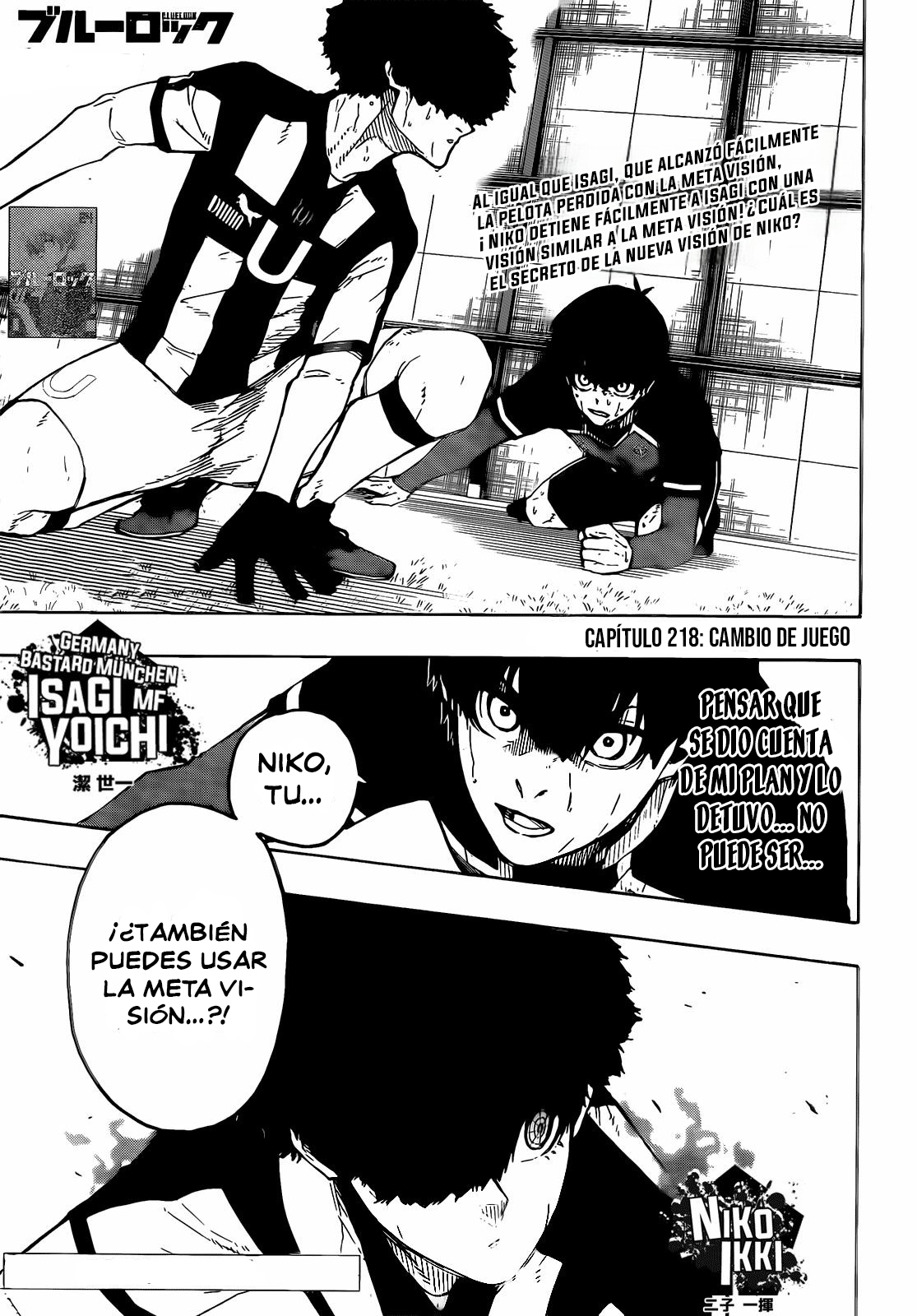 Read Blue Lock es Manga Online