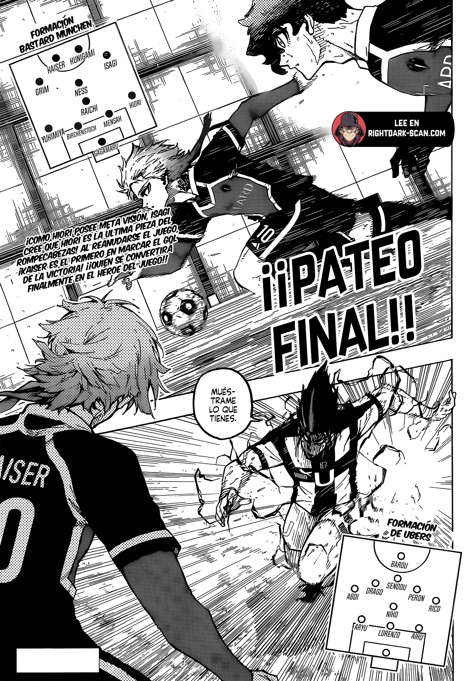 Read Blue Lock es Manga Online