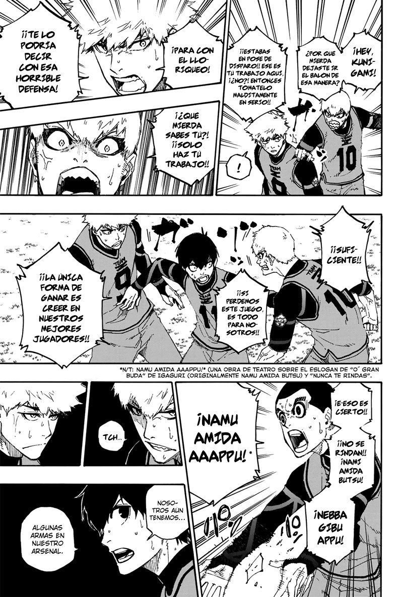 Read Blue Lock es Manga Online