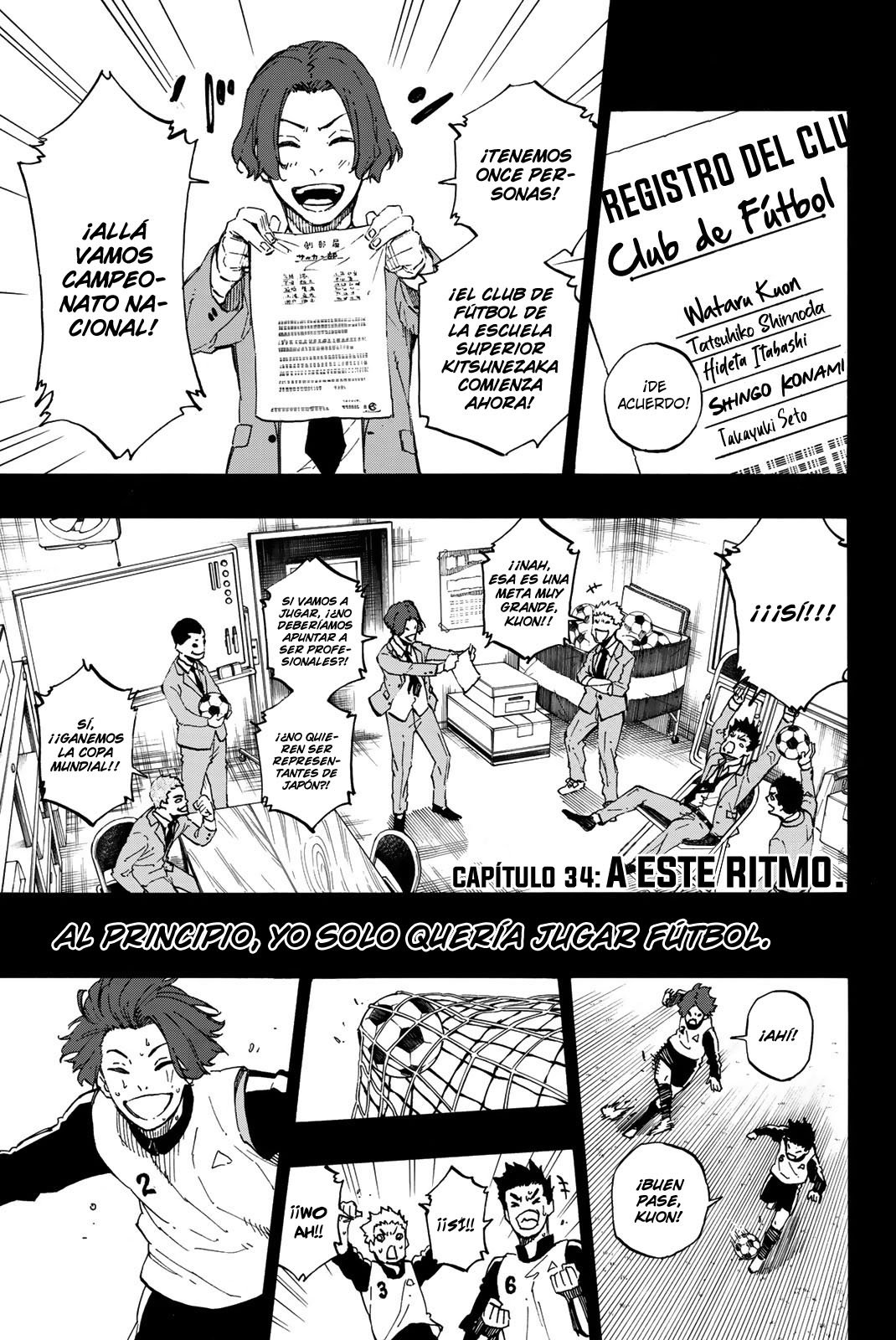 Read Blue Lock es Manga Online