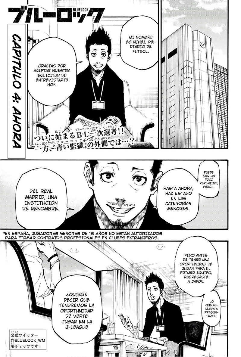 Read Blue Lock es Manga Online