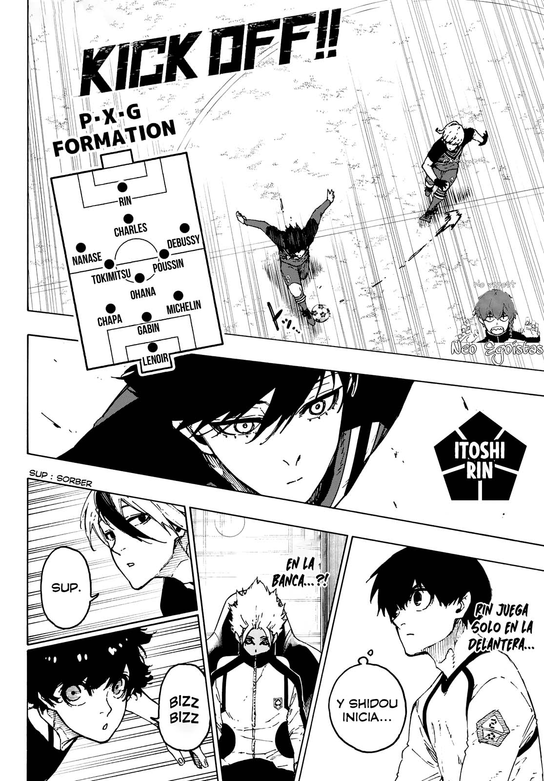 Read Blue Lock es Manga Online