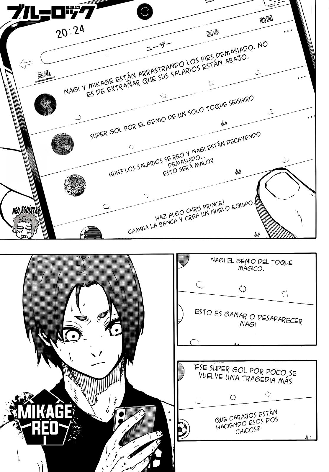 Read Blue Lock es Manga Online