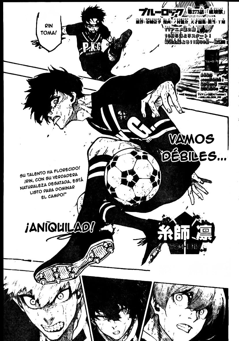 Read Blue Lock es Manga Online