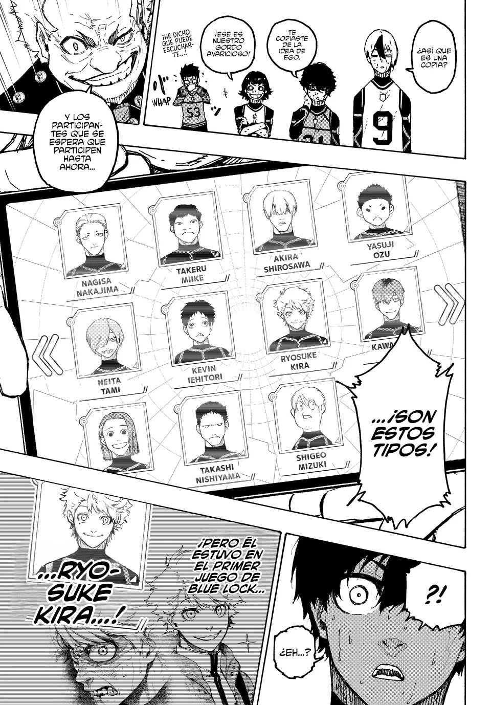 Read Blue Lock es Manga Online