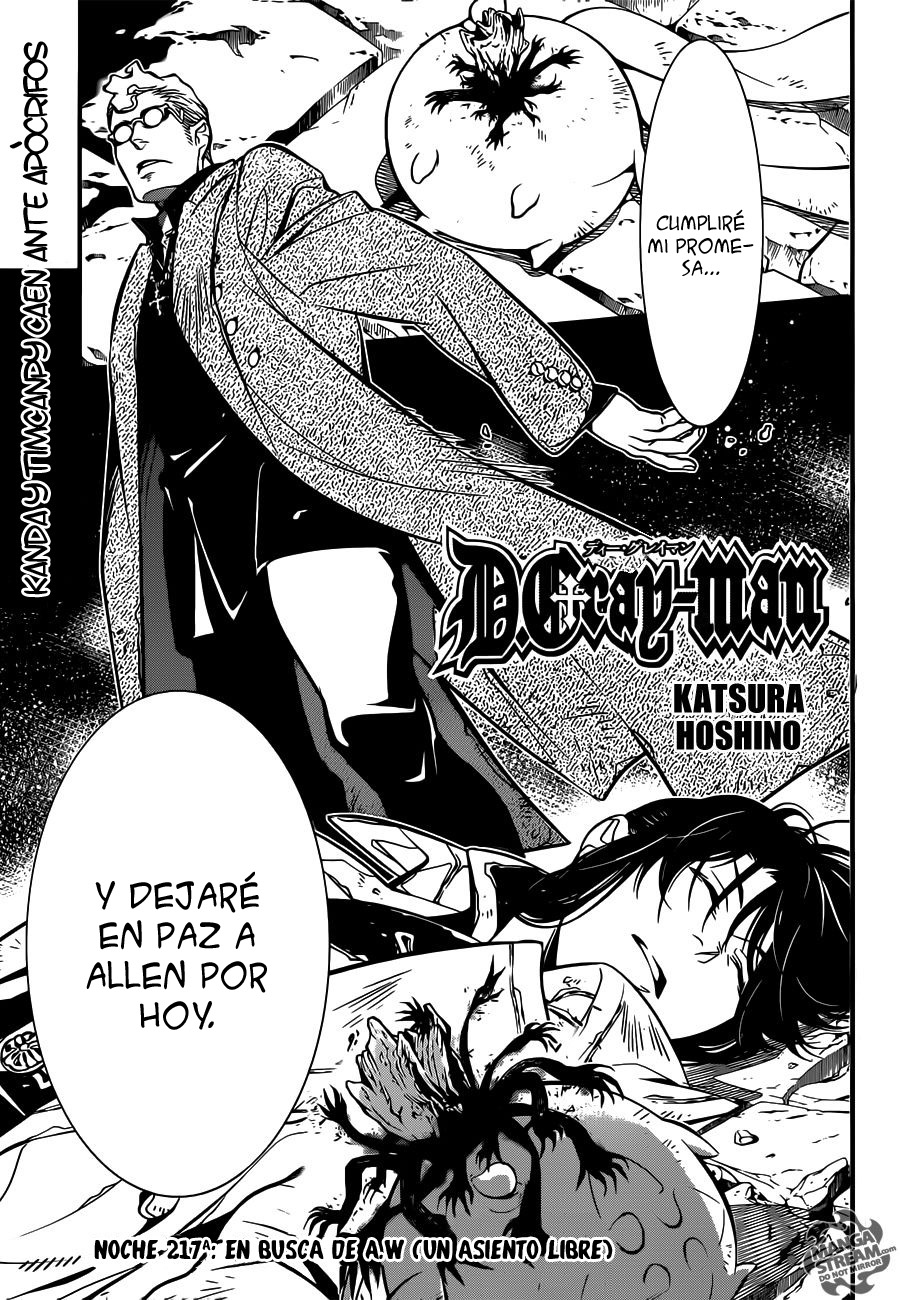 Read D.Gray-Man es Manga Online