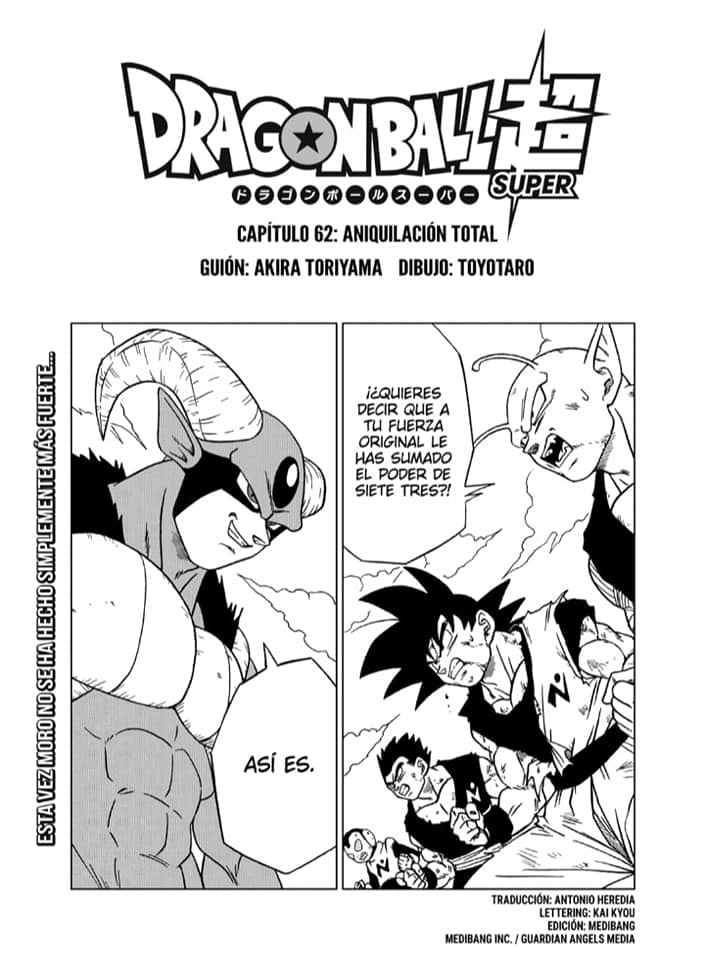 Read Dragon Ball Super es Manga Online