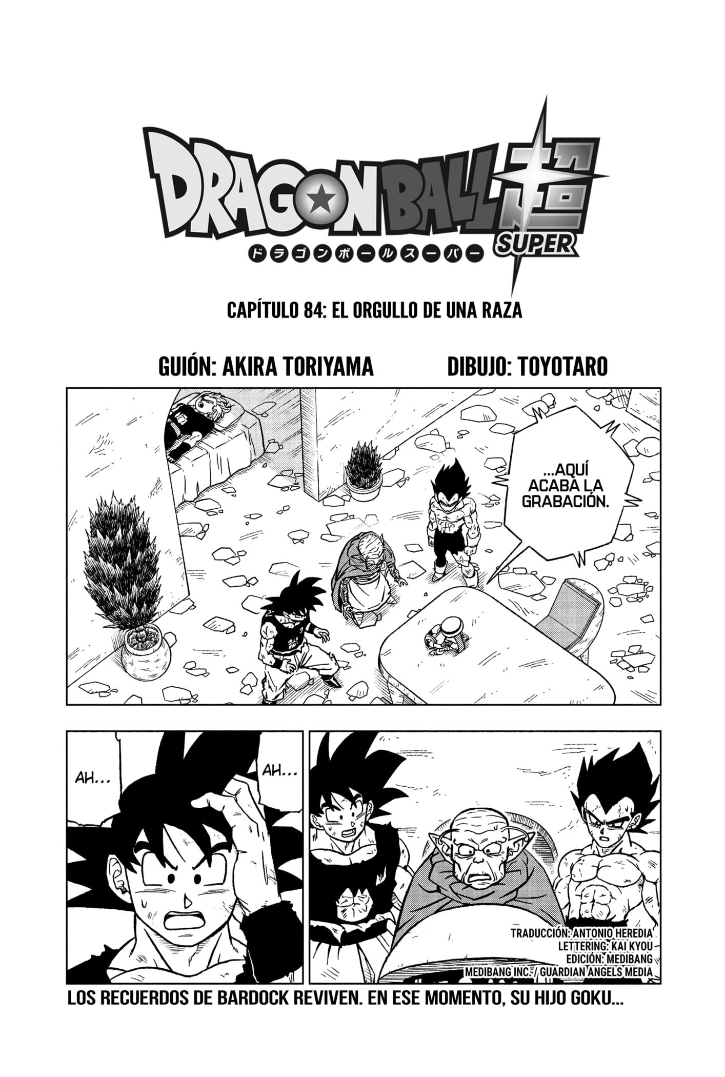 Read Dragon Ball Super es Manga Online