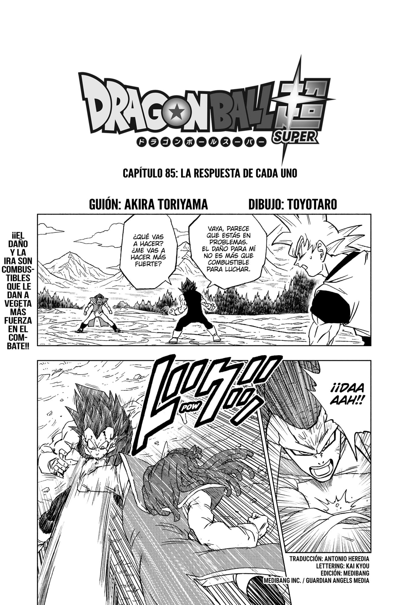 Read Dragon Ball Super es Manga Online