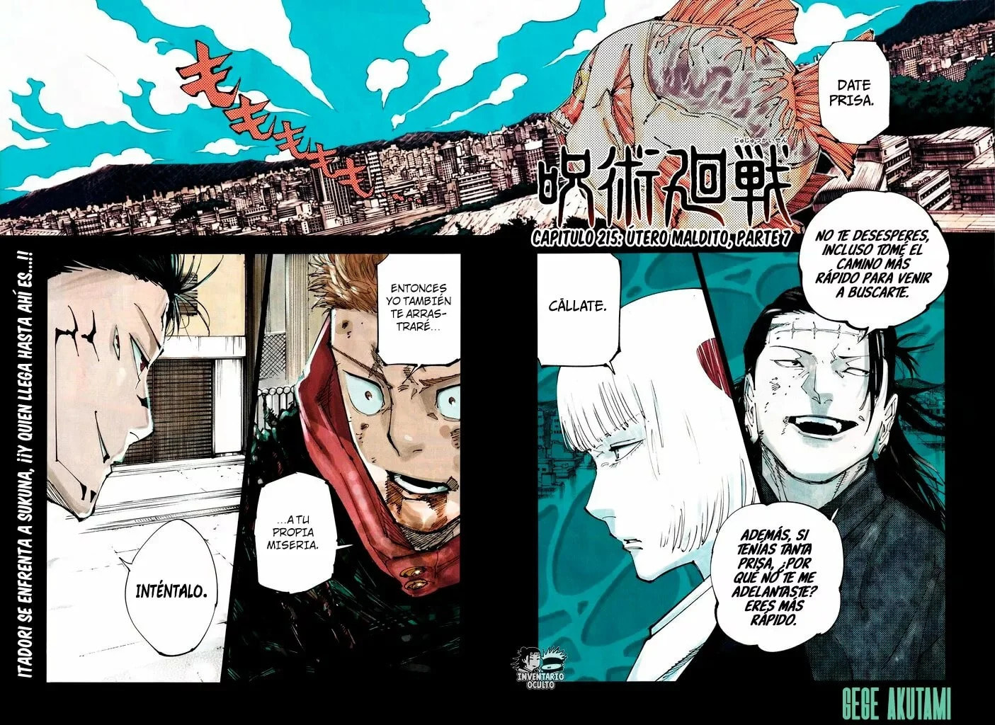 Read Jujutsu Kaisen es Manga Online