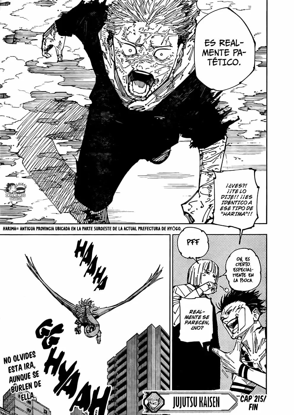 Read Jujutsu Kaisen es Manga Online