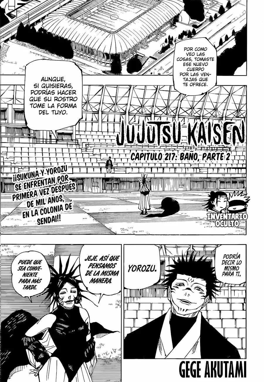 Read Jujutsu Kaisen es Manga Online