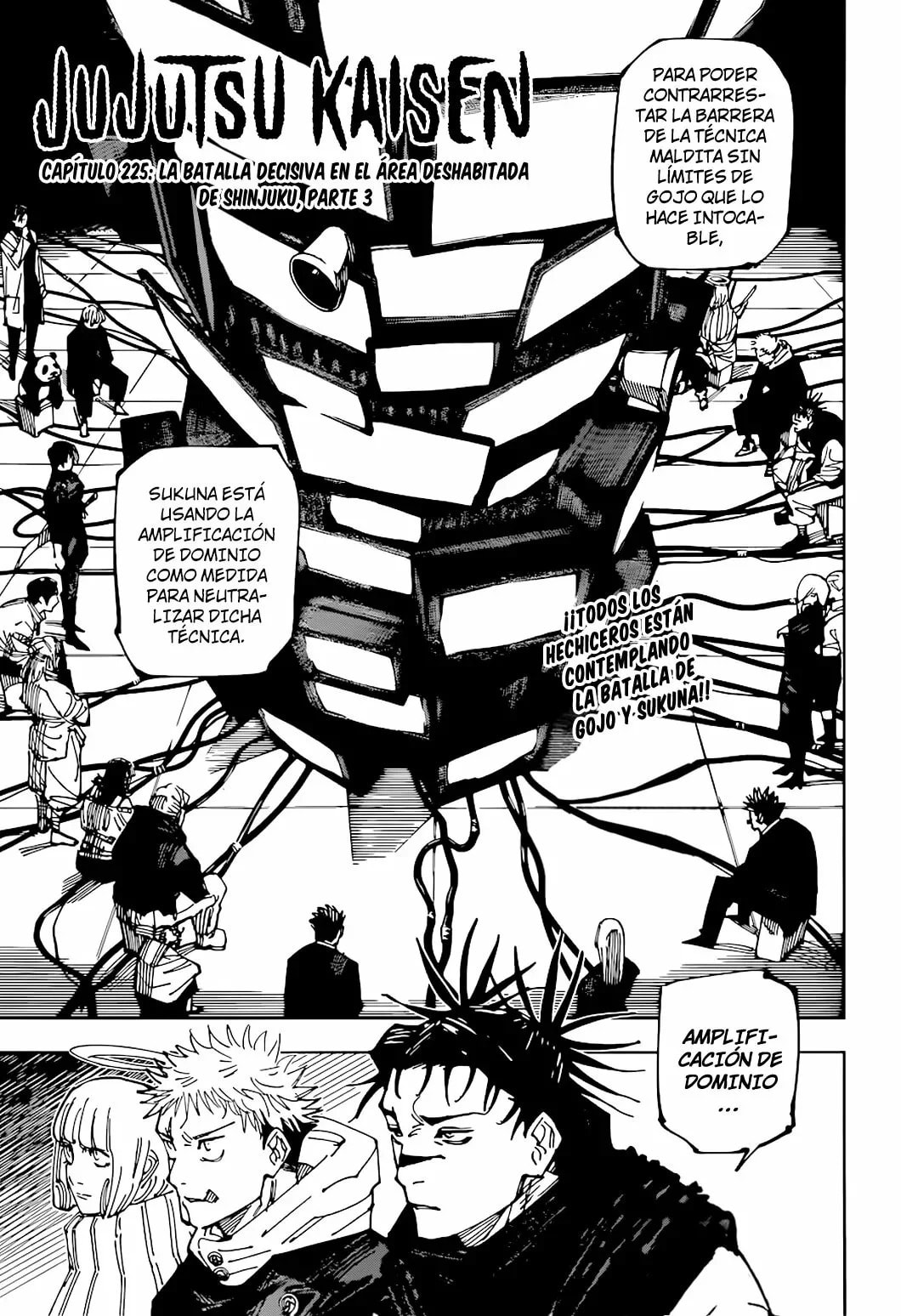 Read Jujutsu Kaisen es Manga Online