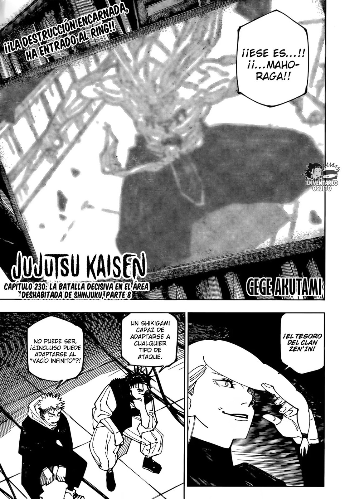 Read Jujutsu Kaisen es Manga Online
