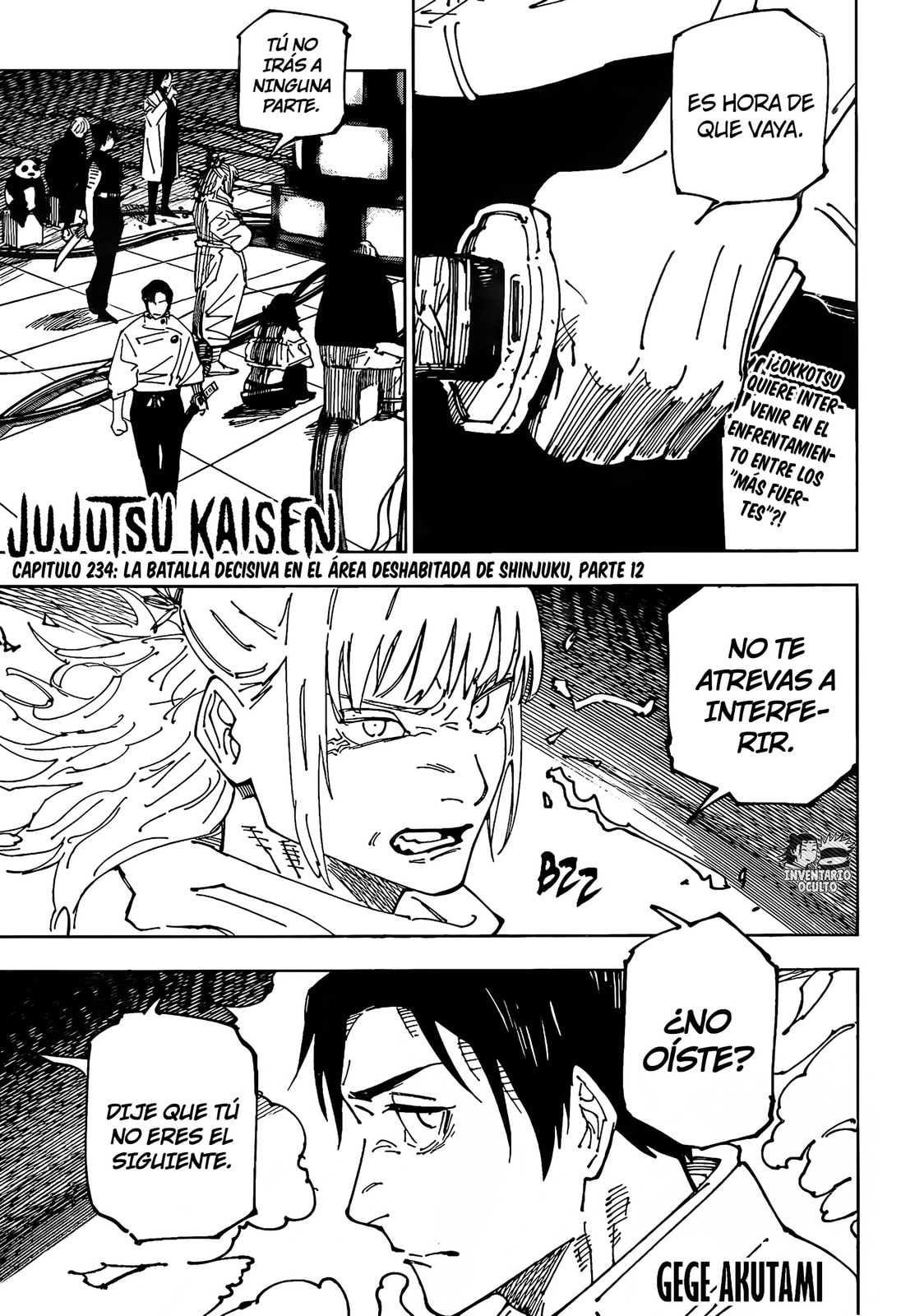 Read Jujutsu Kaisen es Manga Online