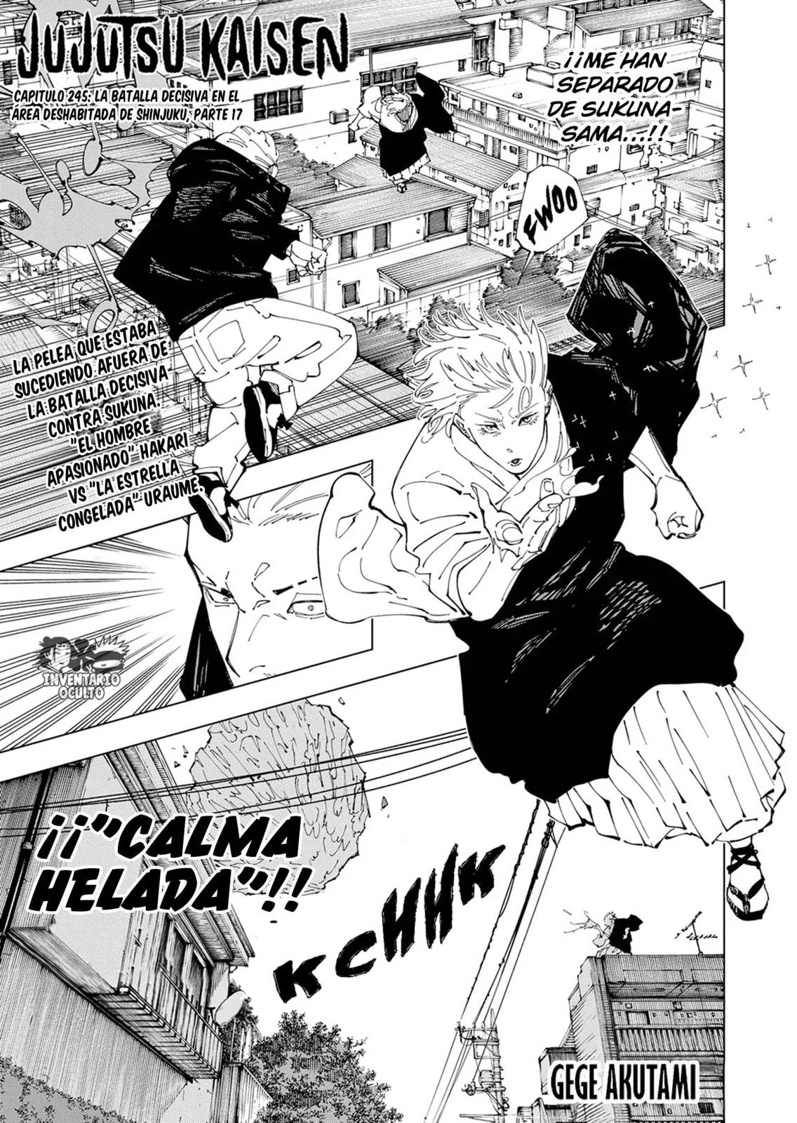 Read Jujutsu Kaisen es Manga Online