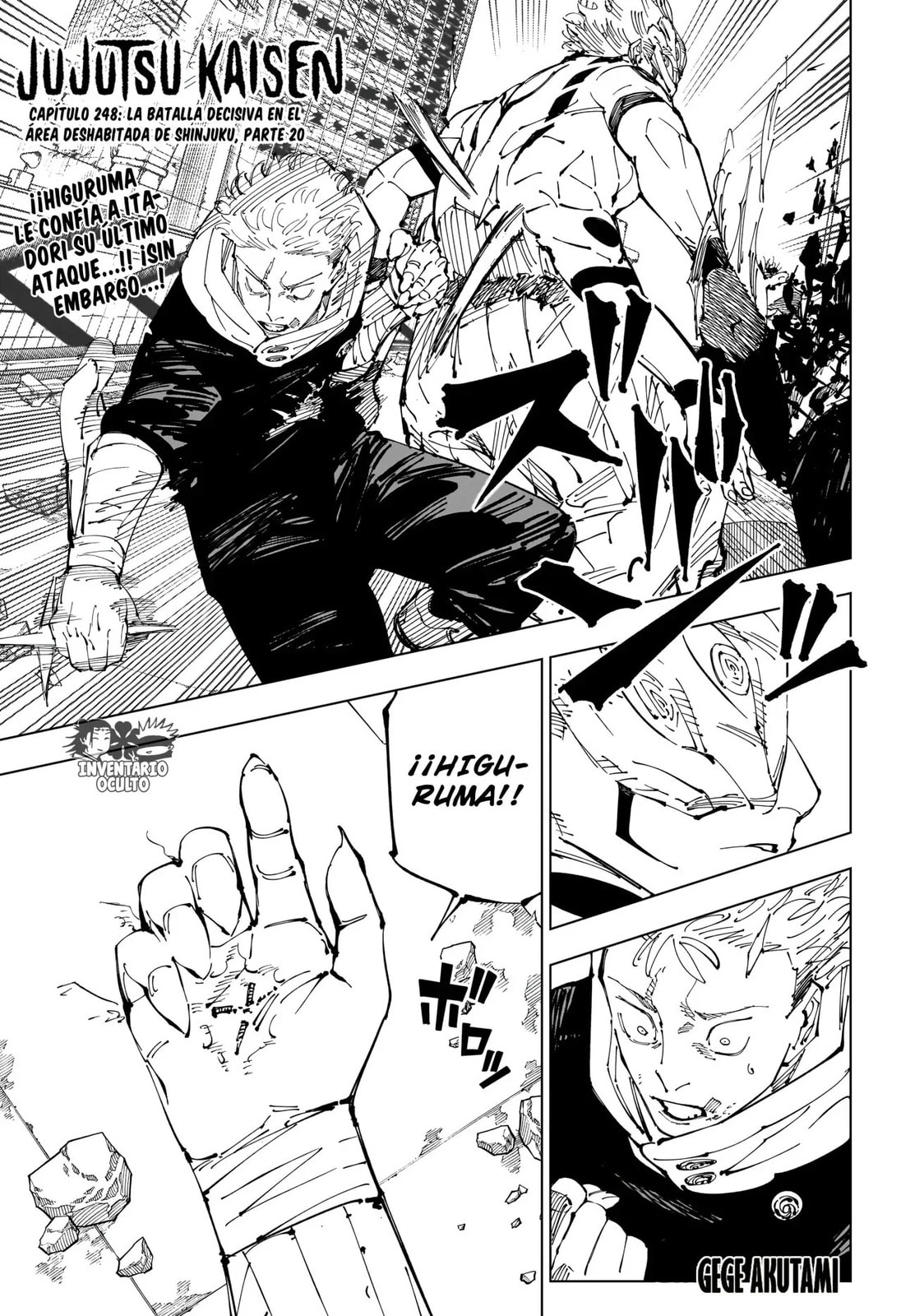 Read Jujutsu Kaisen es Manga Online