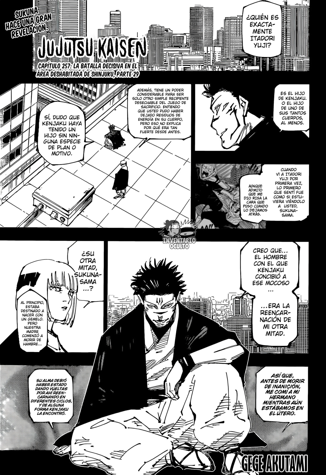 Read Jujutsu Kaisen es Manga Online
