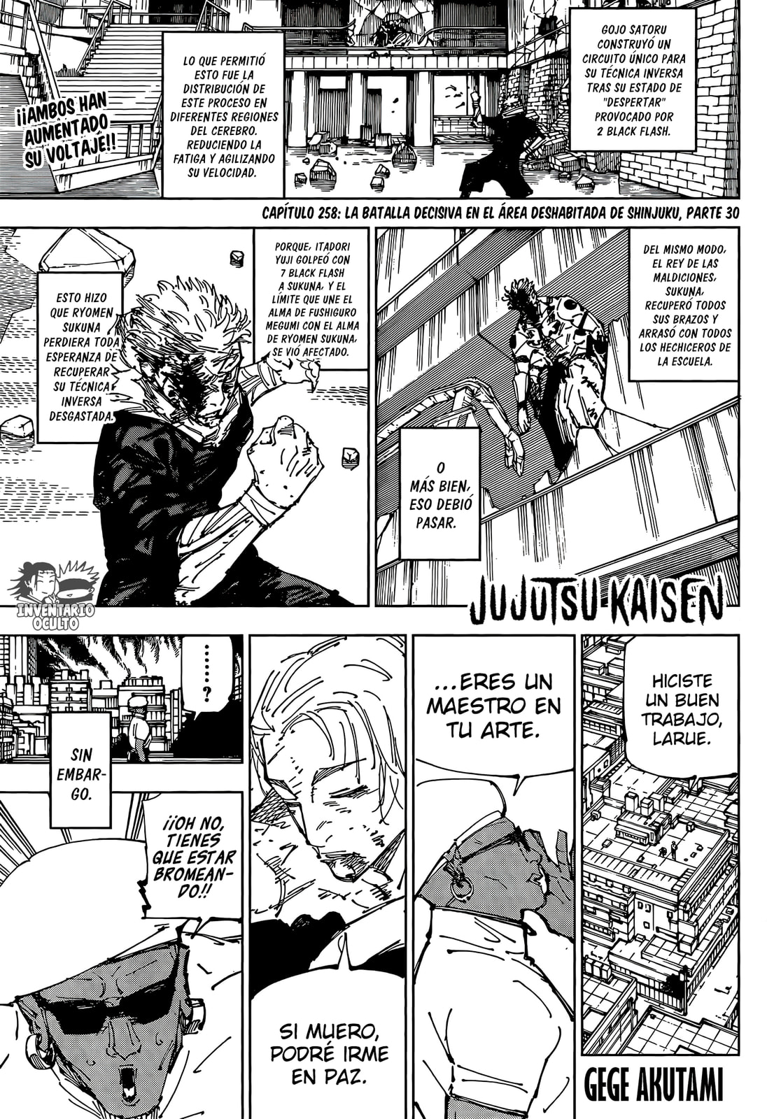 Read Jujutsu Kaisen es Manga Online