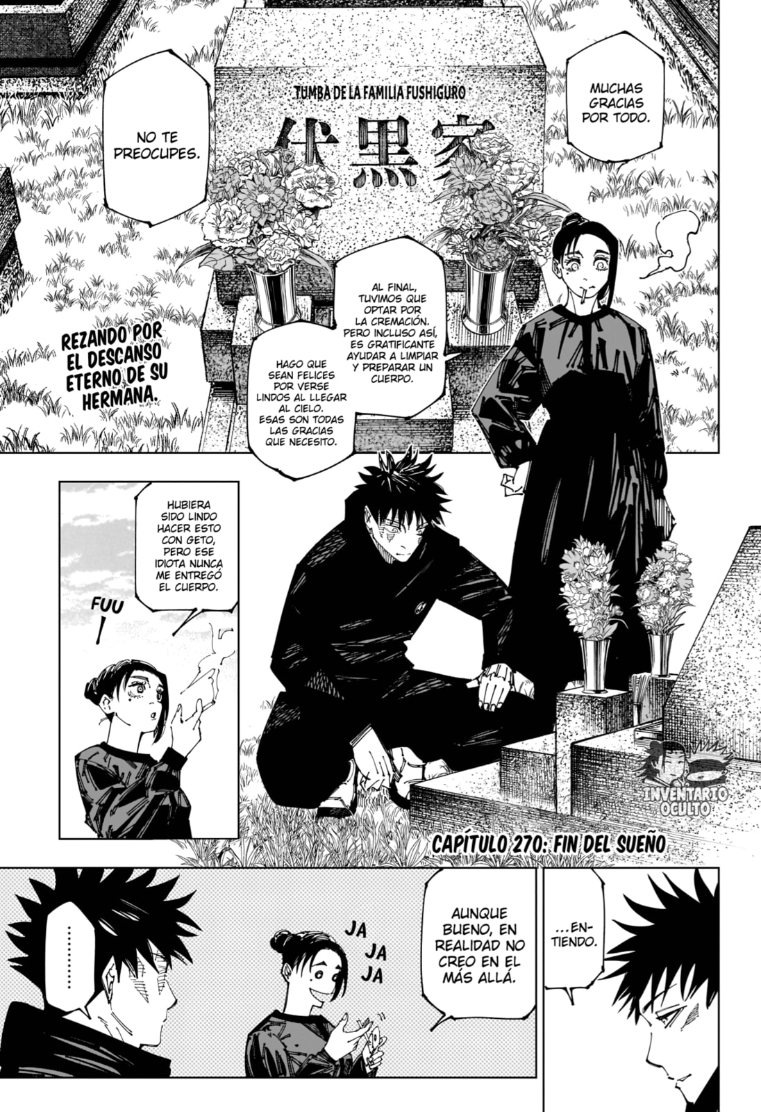 Read Jujutsu Kaisen es Manga Online
