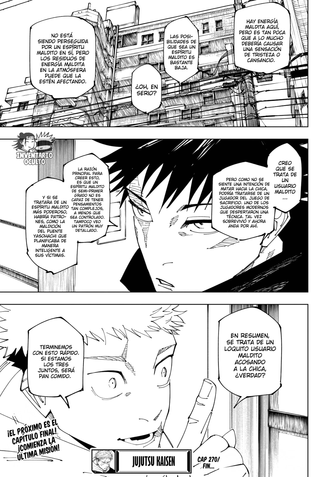 Read Jujutsu Kaisen es Manga Online