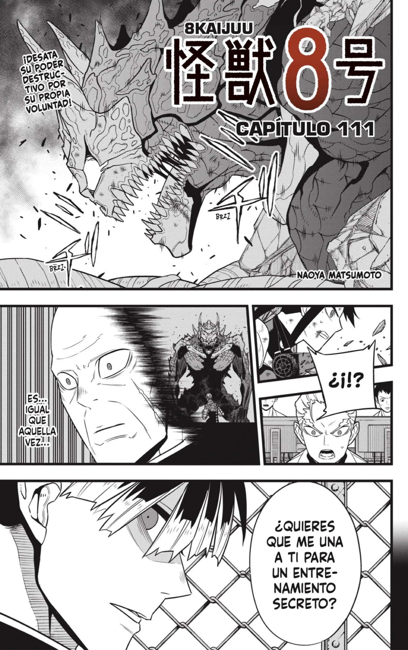 Read Kaiju No. 8 es Manga Online