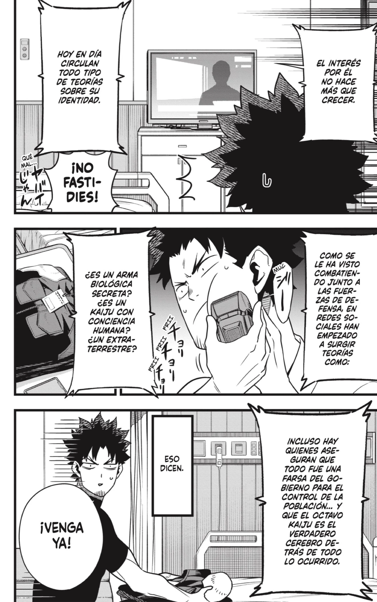 Read Kaiju No. 8 es Manga Online