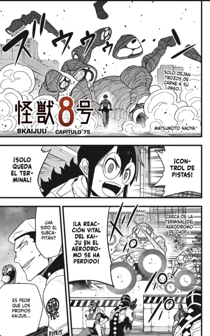 Read Kaiju No. 8 es Manga Online