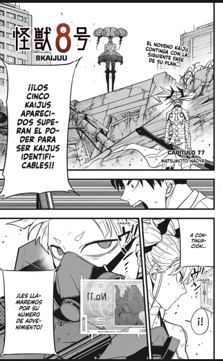 Read Kaiju No. 8 es Manga Online