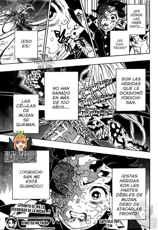 Read Kimetsu no Yaiba es Manga Online