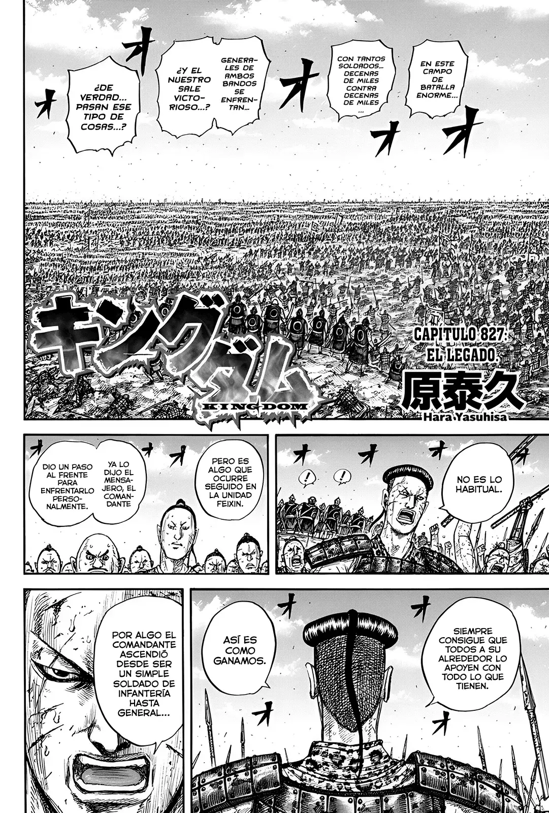 Read Kingdom es Manga Online