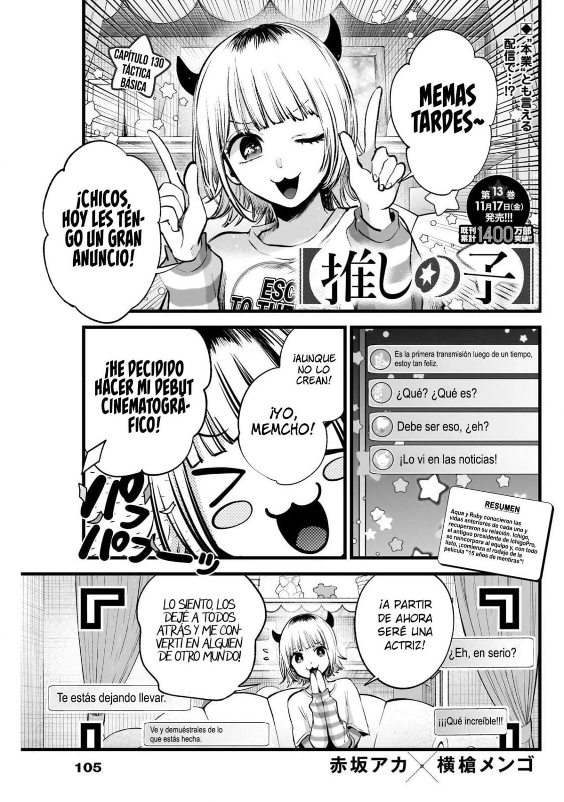 Read Oshi no Ko ES Manga Online