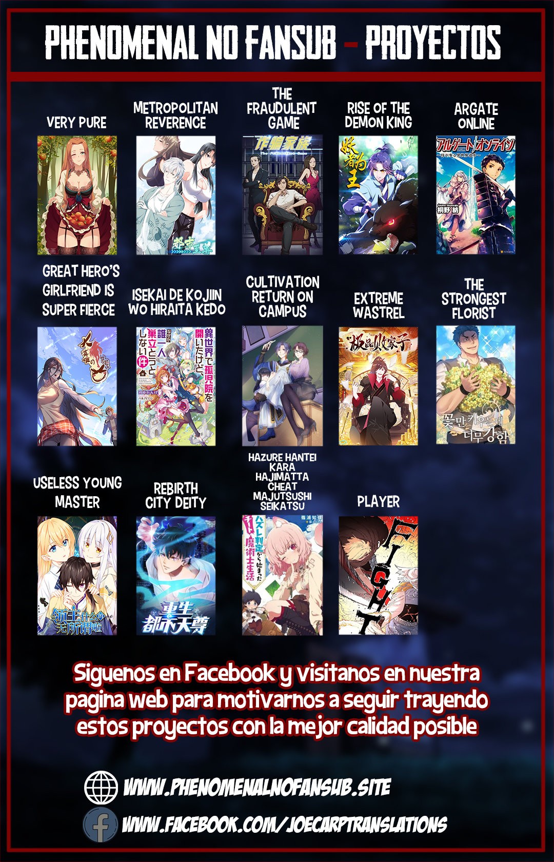 Read Player es Manga Online