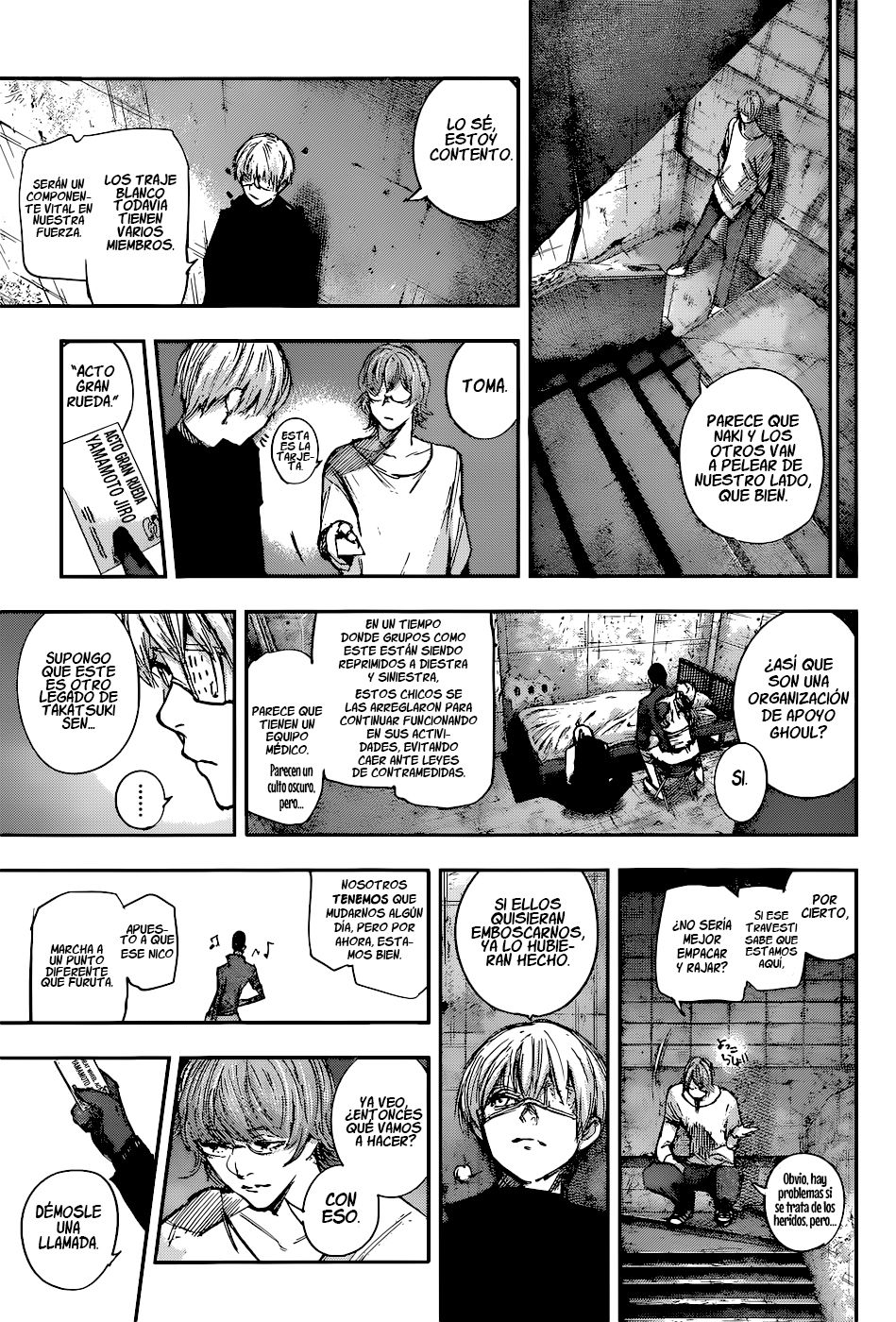 Read Tokyo Ghoul Re es Manga Online