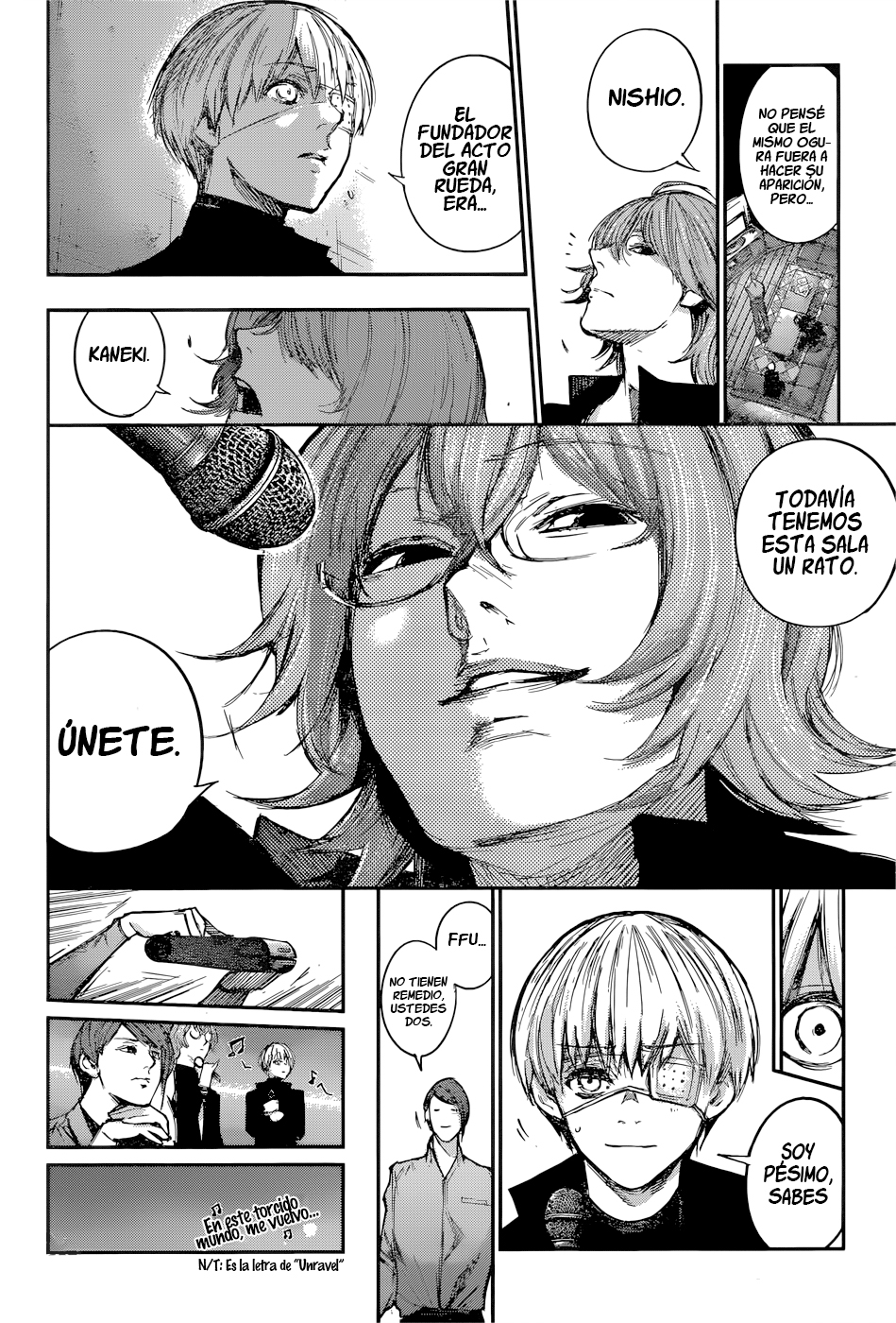 Read Tokyo Ghoul Re es Manga Online