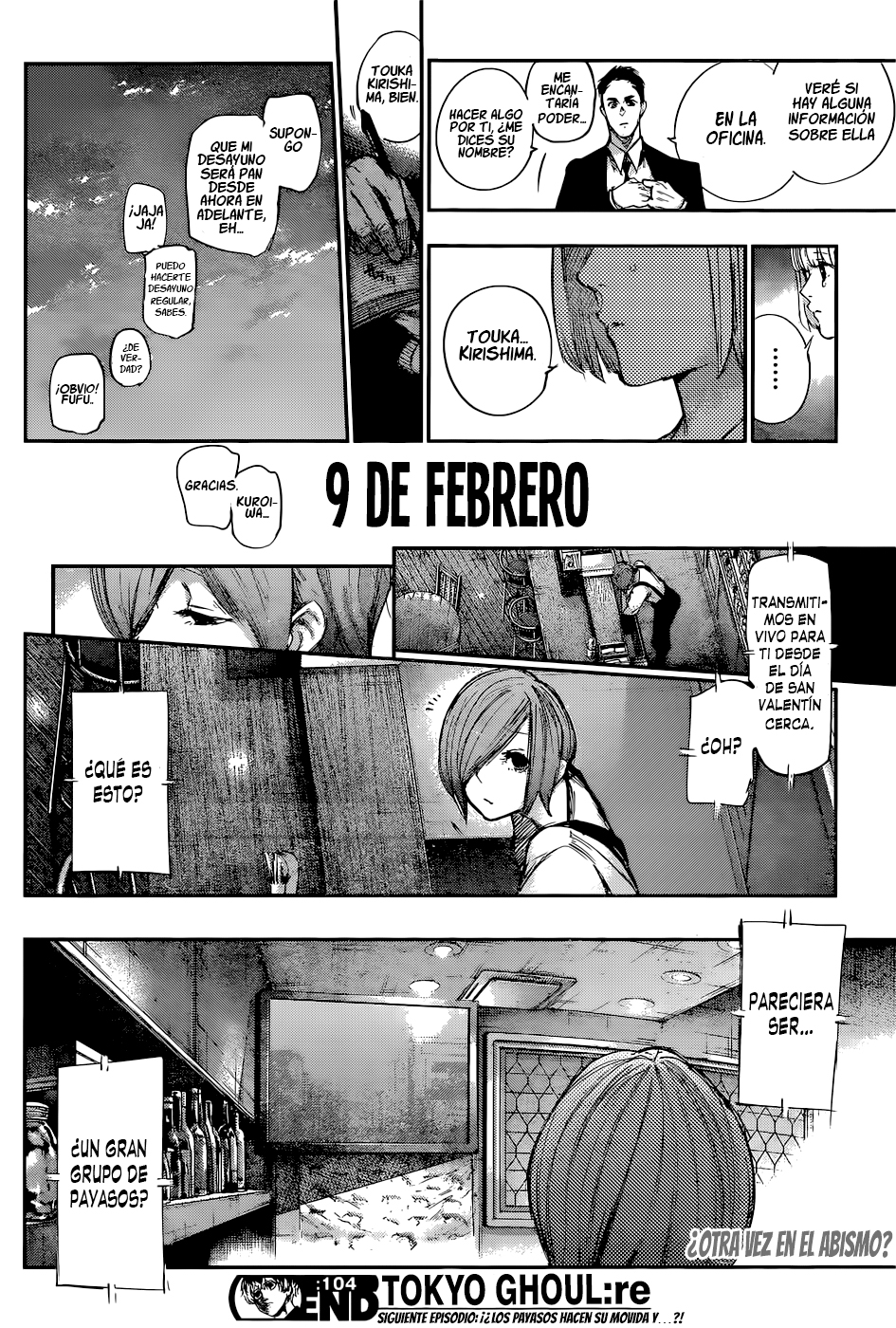Read Tokyo Ghoul Re es Manga Online