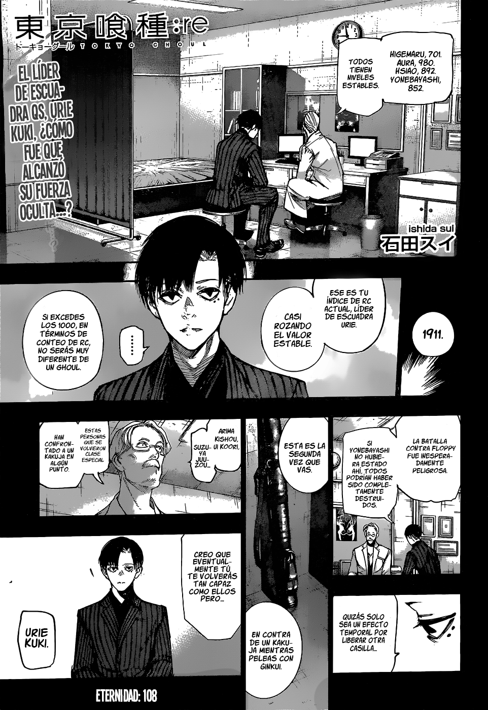 Read Tokyo Ghoul Re es Manga Online