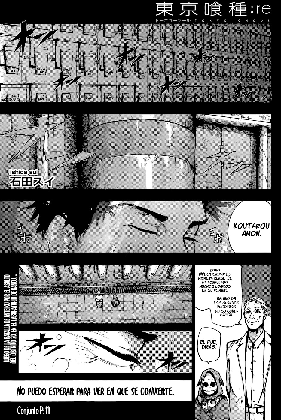 Read Tokyo Ghoul Re es Manga Online
