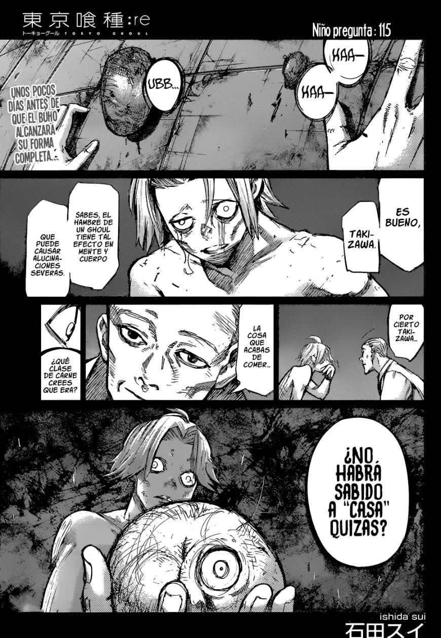 Read Tokyo Ghoul Re es Manga Online