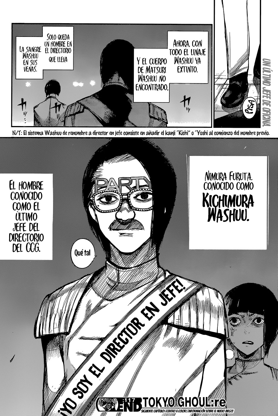 Read Tokyo Ghoul Re es Manga Online