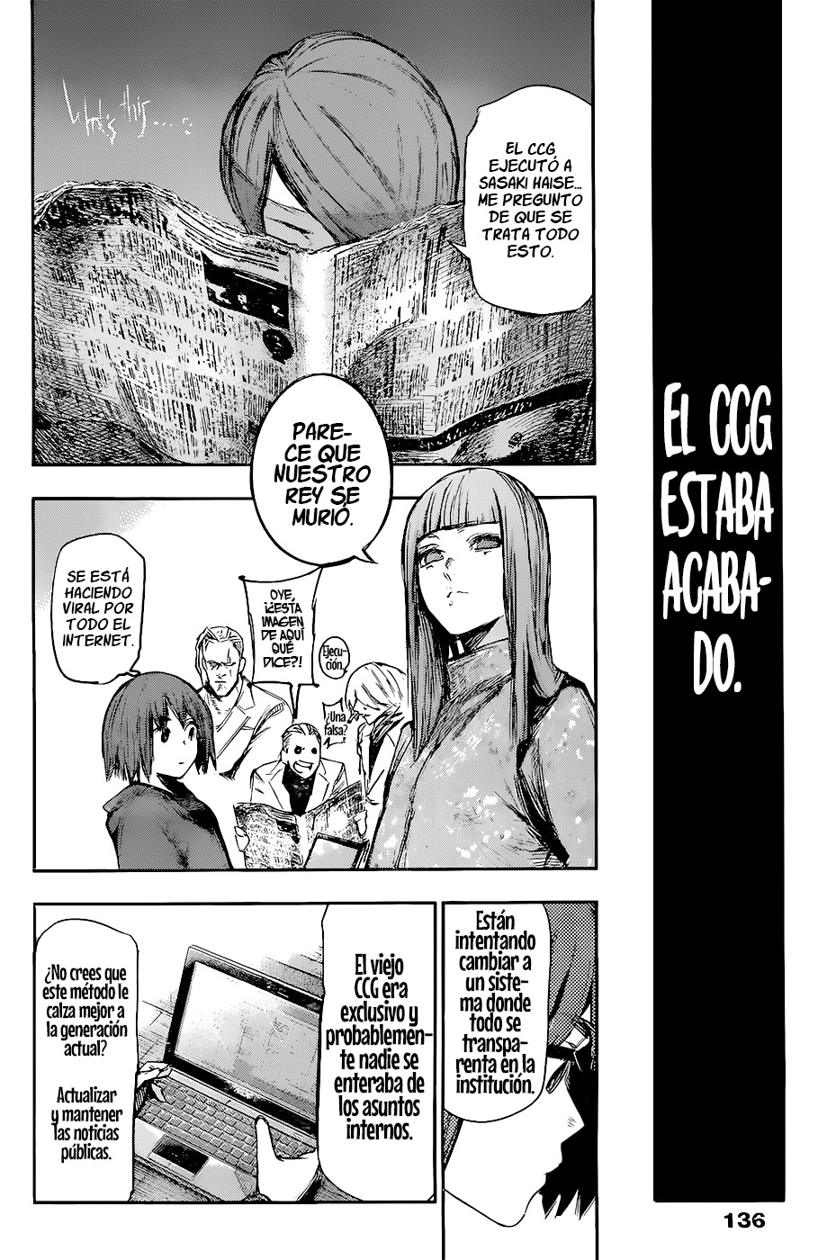 Read Tokyo Ghoul Re es Manga Online