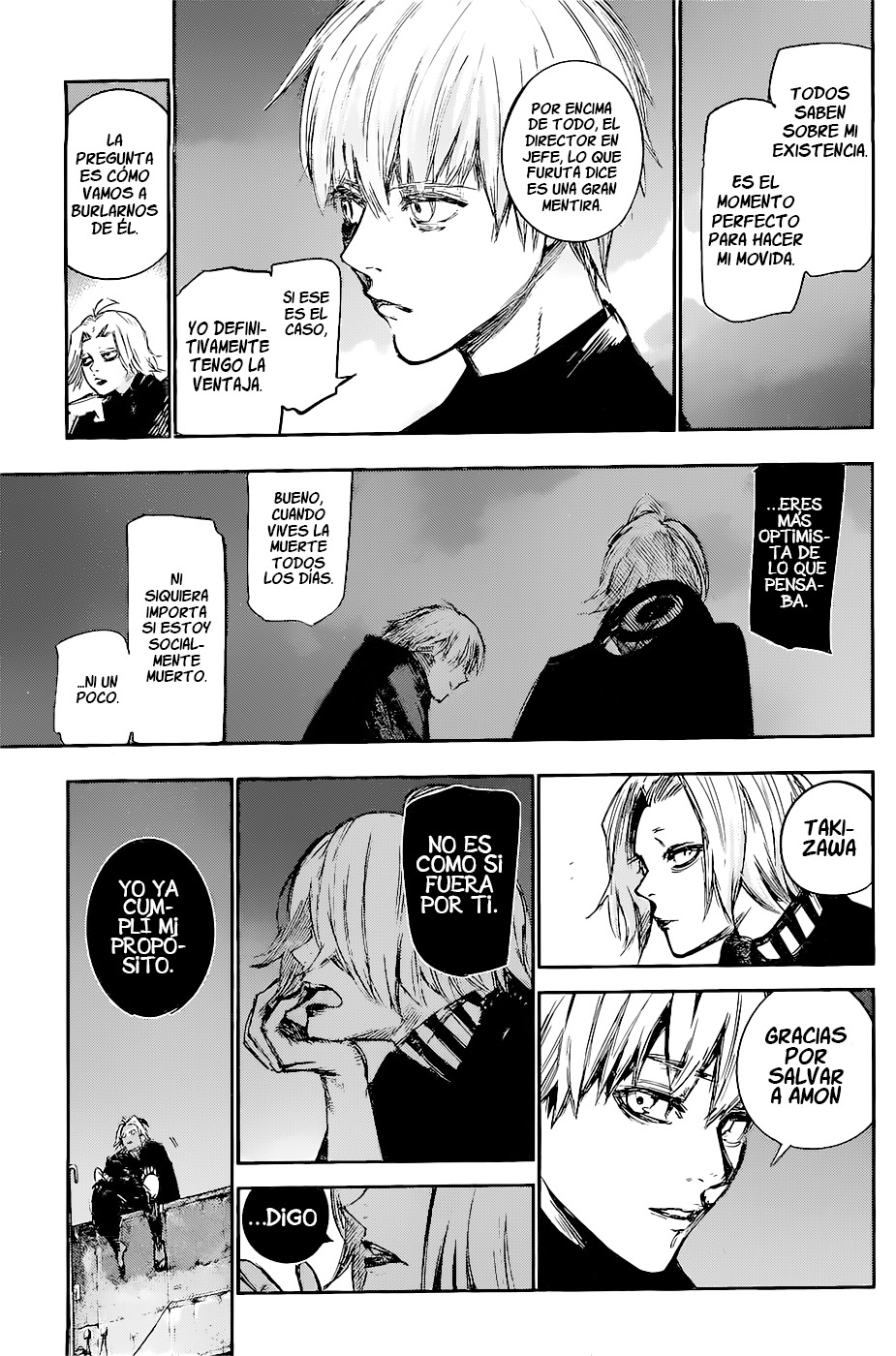 Read Tokyo Ghoul Re es Manga Online