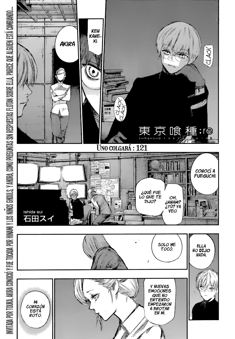 Read Tokyo Ghoul Re es Manga Online
