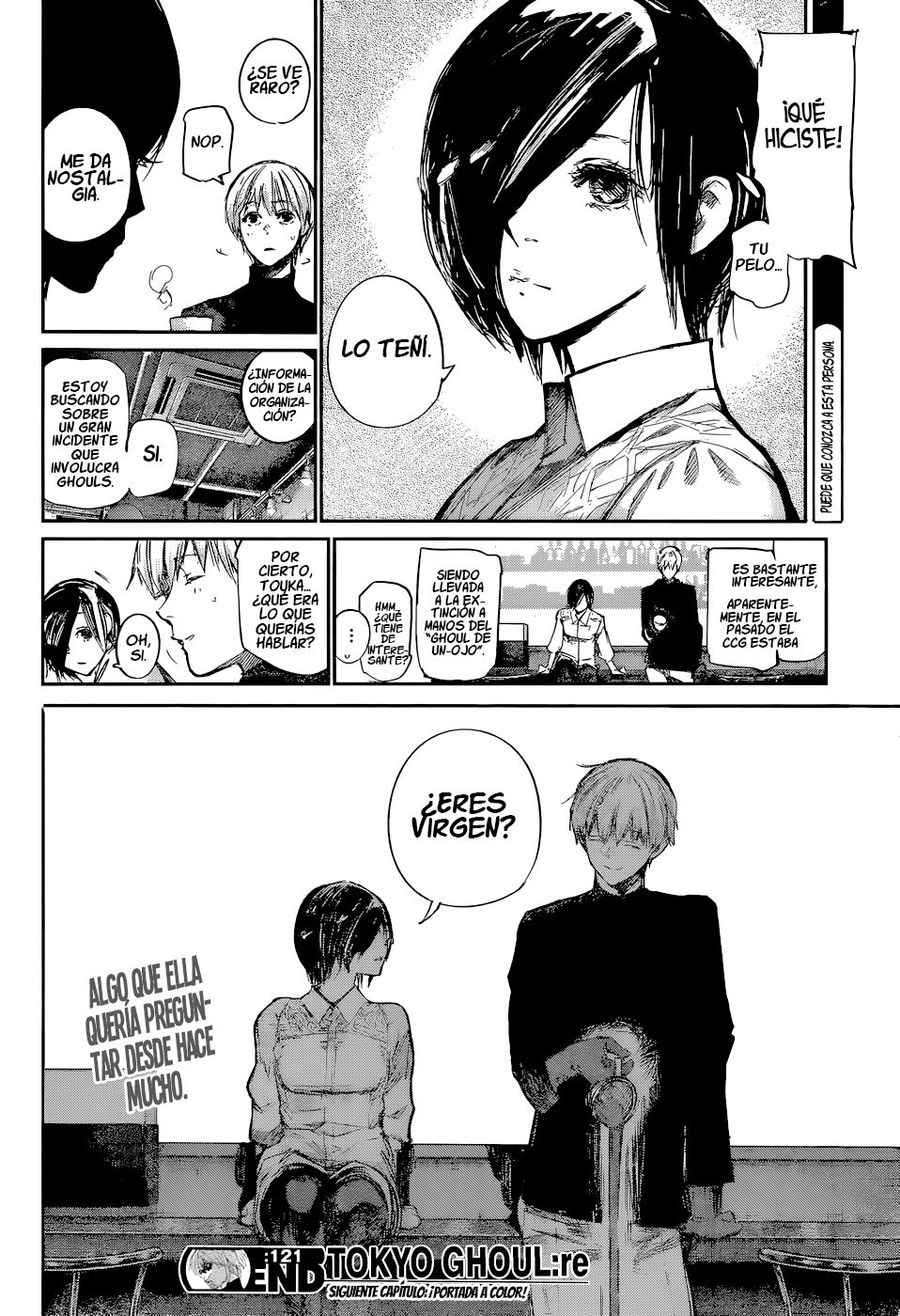Read Tokyo Ghoul Re es Manga Online