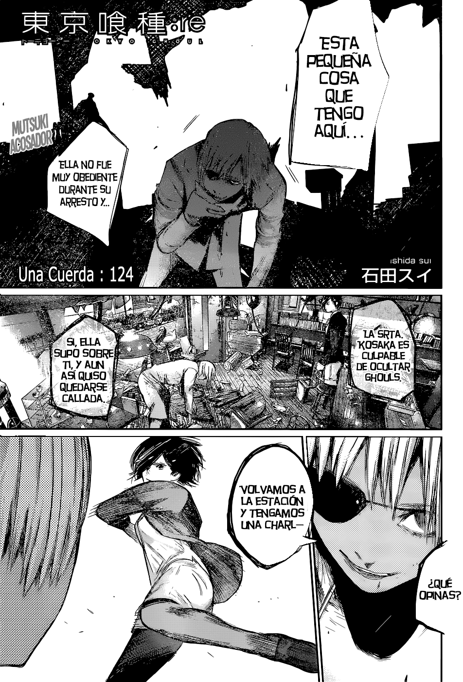 Read Tokyo Ghoul Re es Manga Online