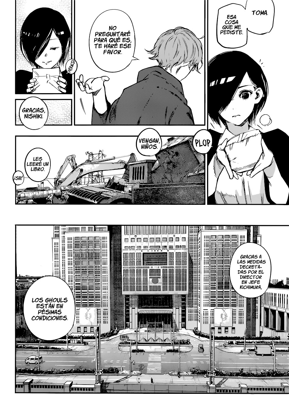 Read Tokyo Ghoul Re es Manga Online