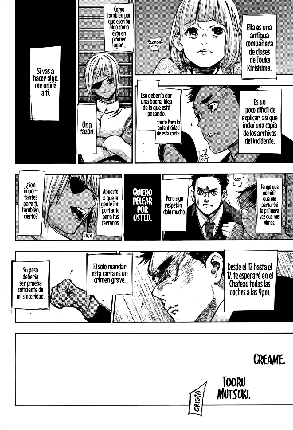 Read Tokyo Ghoul Re es Manga Online