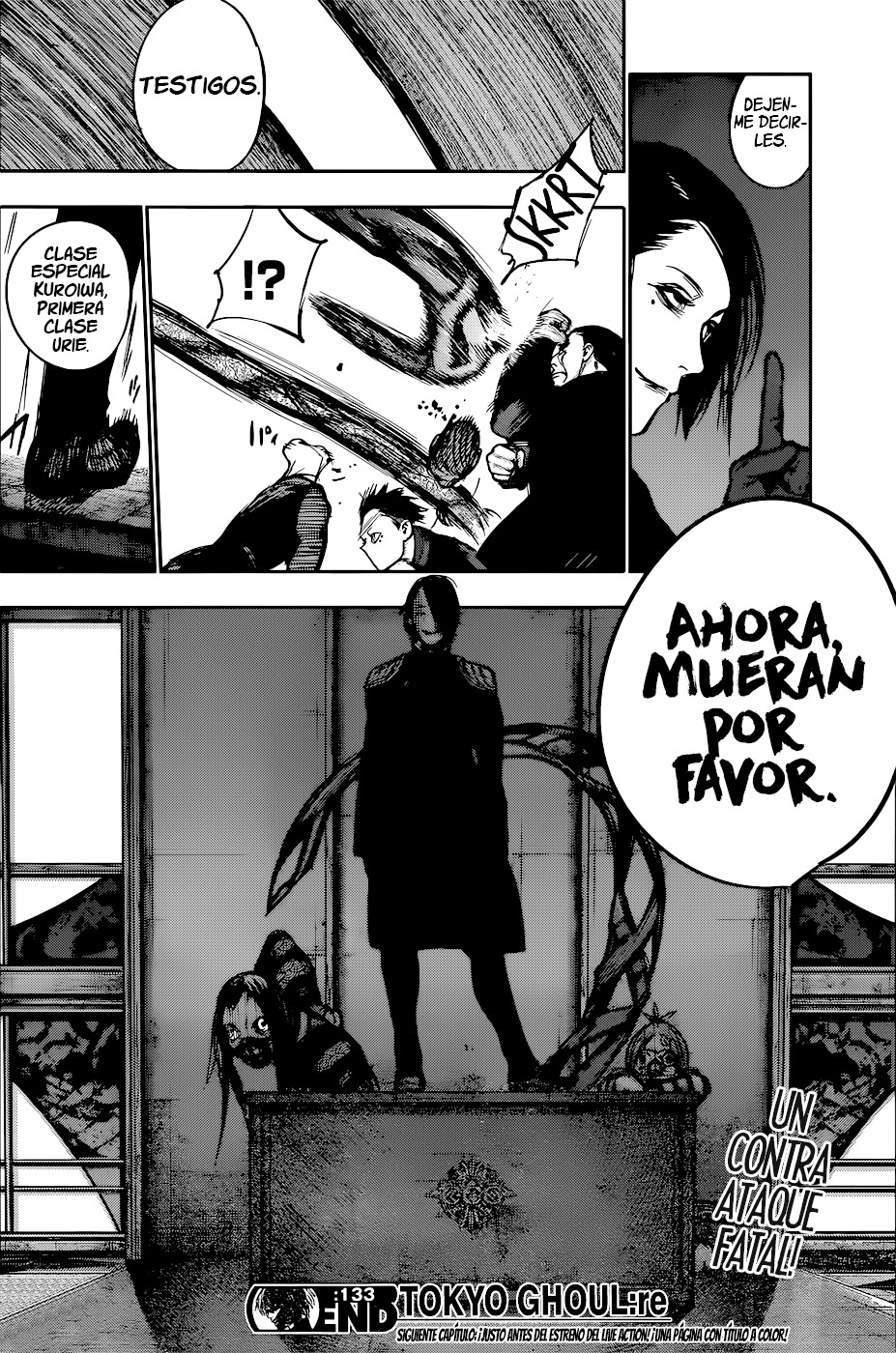 Read Tokyo Ghoul Re es Manga Online