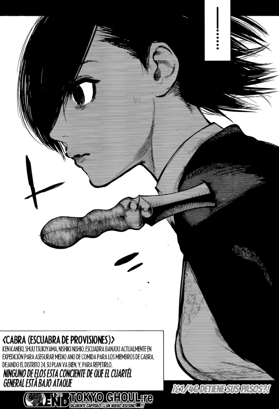 Read Tokyo Ghoul Re es Manga Online